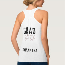 Nick Name | Jaar Afstudeerder | Aangepast grafisch Tanktop