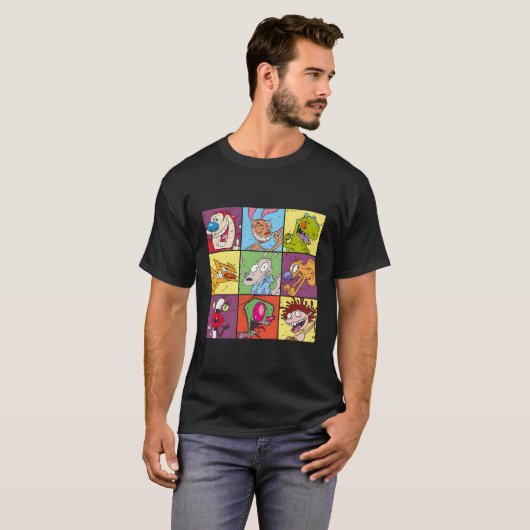 Nick Rewind All Stars Boxed T-shirt (Voorkant volledig)