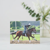 Nick Struik en Todd Pletcher Workouts Briefkaart (Staand voorkant)