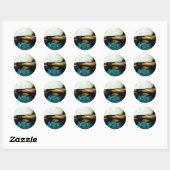 Nick Tease Ronde Sticker (Vel)