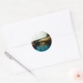 Nick Tease Ronde Sticker (Envelop)