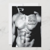 Nick Wet bw, je bent uitgenodigd Kaart (Voorkant)