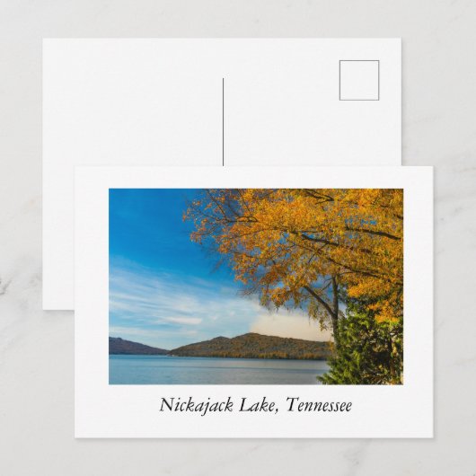 Nickajack Lake Tennessee Briefkaart (Voorkant / Achterkant)