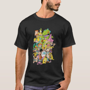 Nickelodeon Complete Nick 90s Throwback Characte T-shirt