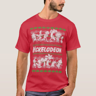 Nickelodeon Kerstmis Veelvoudige Franchise Ugly Sw T-shirt