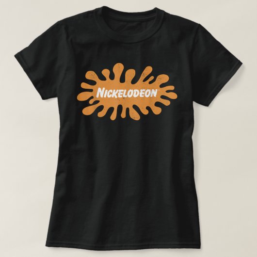 Nickelodeon Vintage 90's Splat Logo T-shirt (Design voorkant)