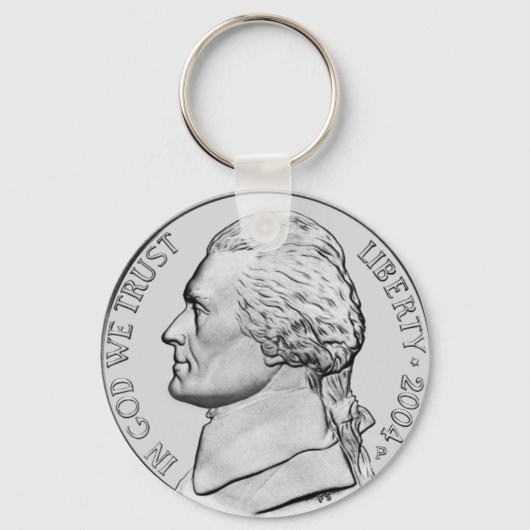 Nickels Sleutelhanger (Voorkant)