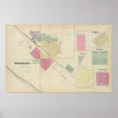 Nickerson, Dragoon, Aurora, Barclay, Kansas Poster (Voorkant)