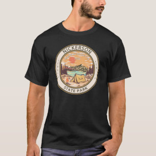 Nickerson State Park Massachusetts Badge T-shirt