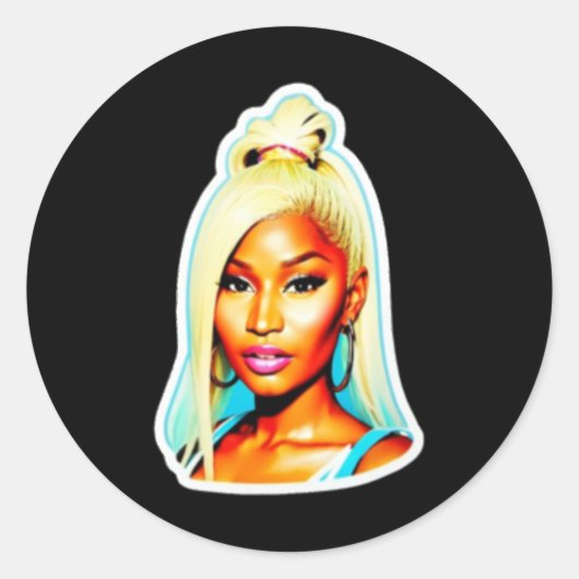 Nicki Minaj Sticker (Voorkant)