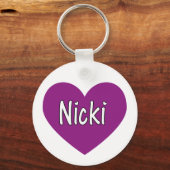 Nicki Sleutelhanger (Voorkant)