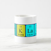 Nicklaus periodieke tabel naam mok (Center)