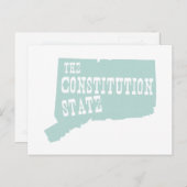 Nickname Connecticut State Briefkaart (Voorkant / Achterkant)