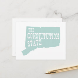Nickname Connecticut State Briefkaart