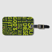 Nicknames Bagagelabel (Voorkant (horizontaal))