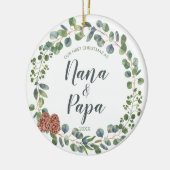  Nicknames First Xmas als grootouders Keramisch Ornament (Links)