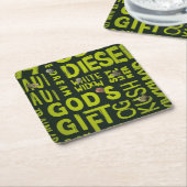 Nicknames Kartonnen Onderzetters (Schuin)