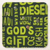 Nicknames Kartonnen Onderzetters (Voorkant)