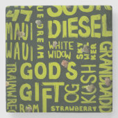 Nicknames Stenen Onderzetter (Voorkant)