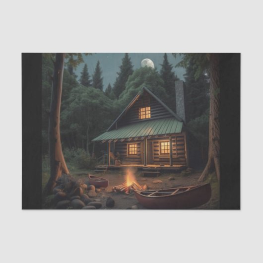 Nicks Cabin Tissuepapier (Voorkant)