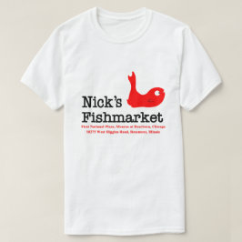 Nick's Fishmarket, Chicago en Rosement, Illinois T-shirt