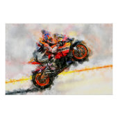 Nicky Hayden Perfect Poster (Voorkant)