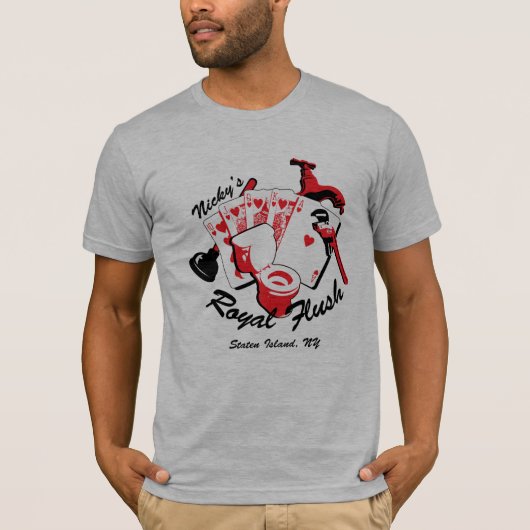 Nicky's Royal Flush T-Shirt (Voorkant)