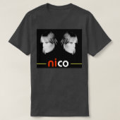 Nico Black T-shirt (Design voorkant)