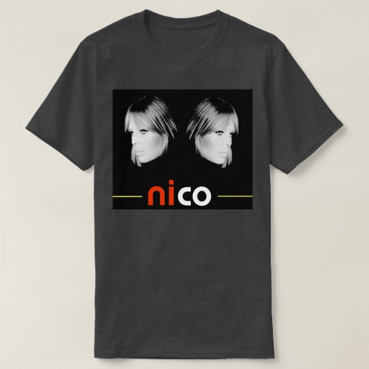 Nico Black T-shirt (Design voorkant)