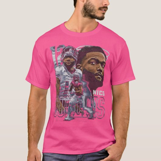 Nico Collins Houston Legacy T-shirt (Voorkant)