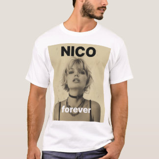 Nico Forever – Quiet Revolution Vintage Portrait T T-shirt