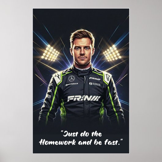 Nico Hülkenberg Poster (Voorkant)