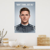 Nico Hülkenberg Racing Vector – Poster (Keuken)