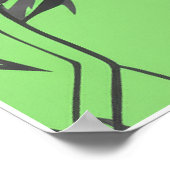 Nico Hülkenberg Racing Vector – Poster (Hoek)