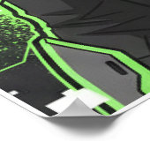 Nico Hülkenberg Racing Vector – Poster (Hoek)