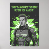 Nico Hülkenberg Racing Vector – Poster (Voorkant)