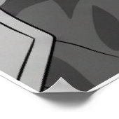 Nico Hülkenberg Racing Vector – Quiet the Ego Poster (Hoek)