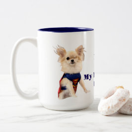 Nico, mijn favoriete held koffiekopje tweekleurige koffiemok