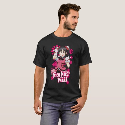 Nico Nico Nii ~ Classic T-shirt (Voorkant volledig)