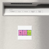 Nico periodieke table name magnet (Insitu (Vaatwasser))