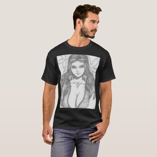 Nico Robin ~ Devil Child T-shirt (Voorkant volledig)