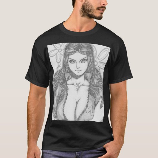 Nico Robin ~ Duivelkind T-shirt (Voorkant)