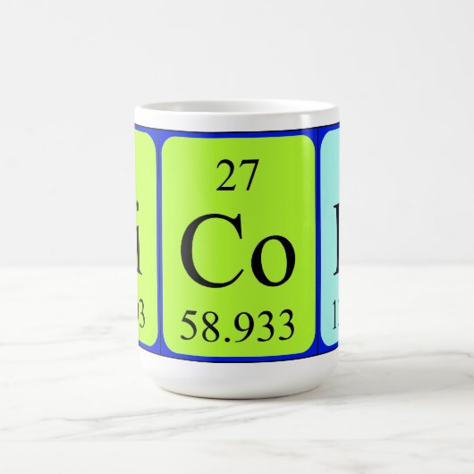 Nicola periodieke table name mok (Center)
