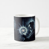 Nicola Tesla Caneca de Café Koffiemok (Voorkant rechts)