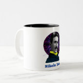 Nicola Tesla mok (Voorkant links)