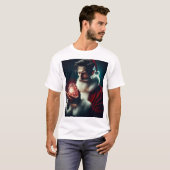 Nicola Tesla natal Camiseta T-shirt (Voorkant volledig)