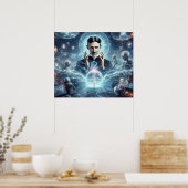 Nicola Tesla Poster (Keuken)