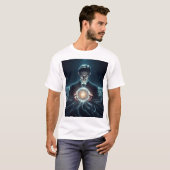 Nicola Tesla  T-shirt (Voorkant volledig)
