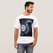 Nicola Tesla  T-shirt (Voorkant volledig)