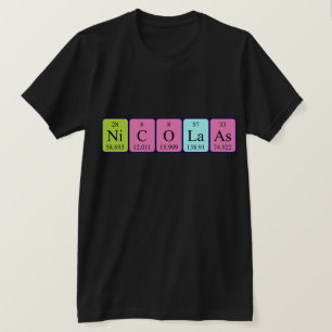 Nicolaas periodiek shirt
